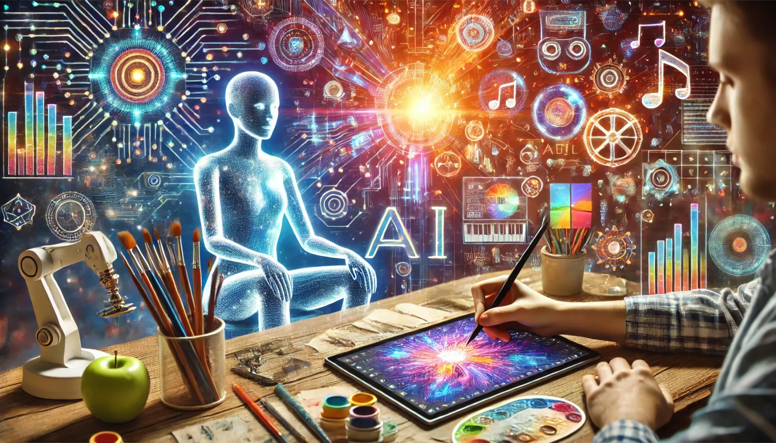 Exploring the Intersection of AI and Human Creativity